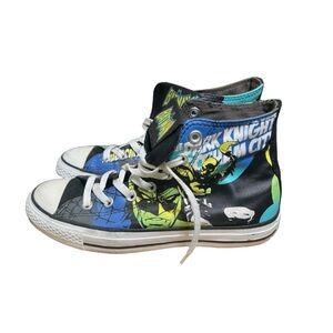 Batman Comic-Themed High-Top Converse